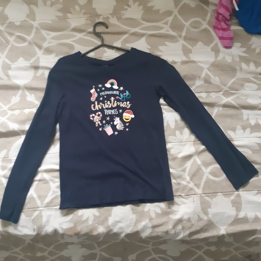 Haut de pyjamas de noel